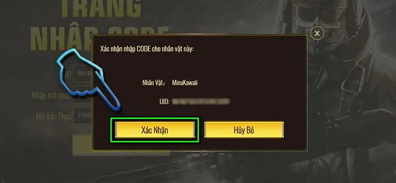 Bước 5 xem lại thông tin và nhấn “Xác nhận” một lần nữa