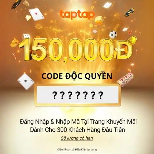 188bet code hay taptap code tri ân người dùng