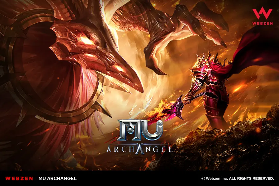 Webzen lãnh án phạt: MU Archangel bị bóc phốt gacha 0% 2 Tựa game Mu Archangel của Webzen với nhân vật game áo giáp đỏ