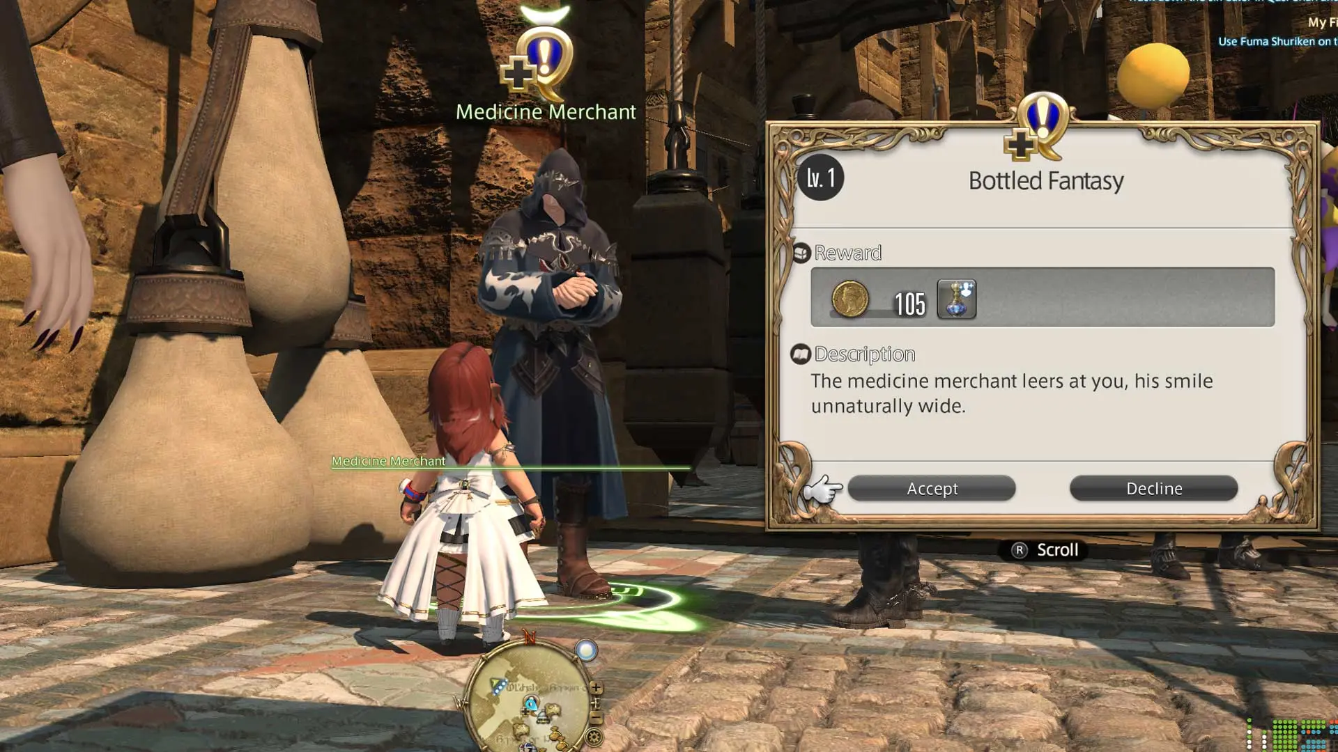 Final Fantasy 14 bất ngờ tặng Fantasia 10 USD trước Patch 7.4 3 Giao diện nhận Fantasia trong Final Fantasy 14