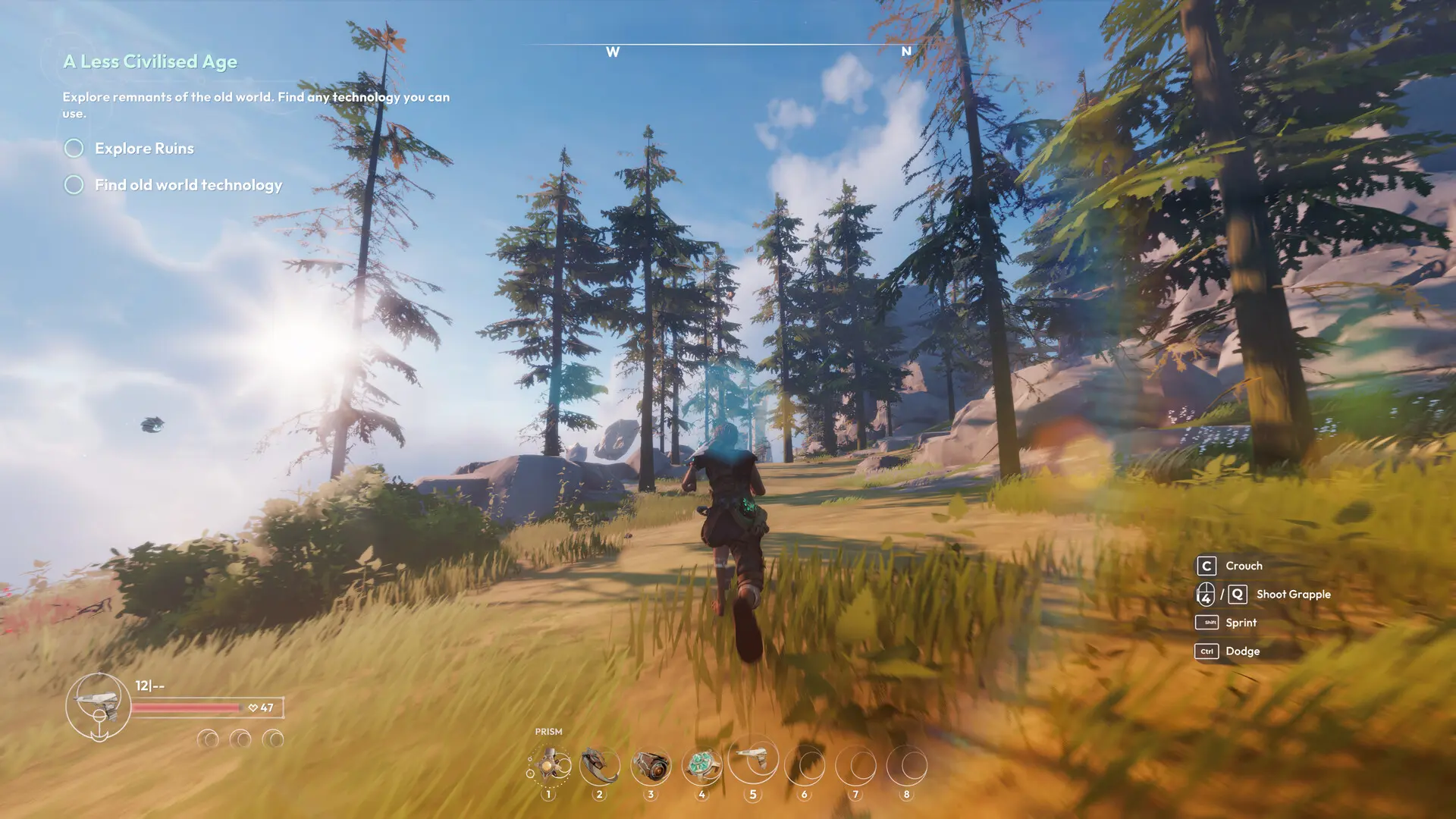 Game tạo điều kiện để người chơi dành thời gian khám phá cảnh quan, xây dựng phi thuyền