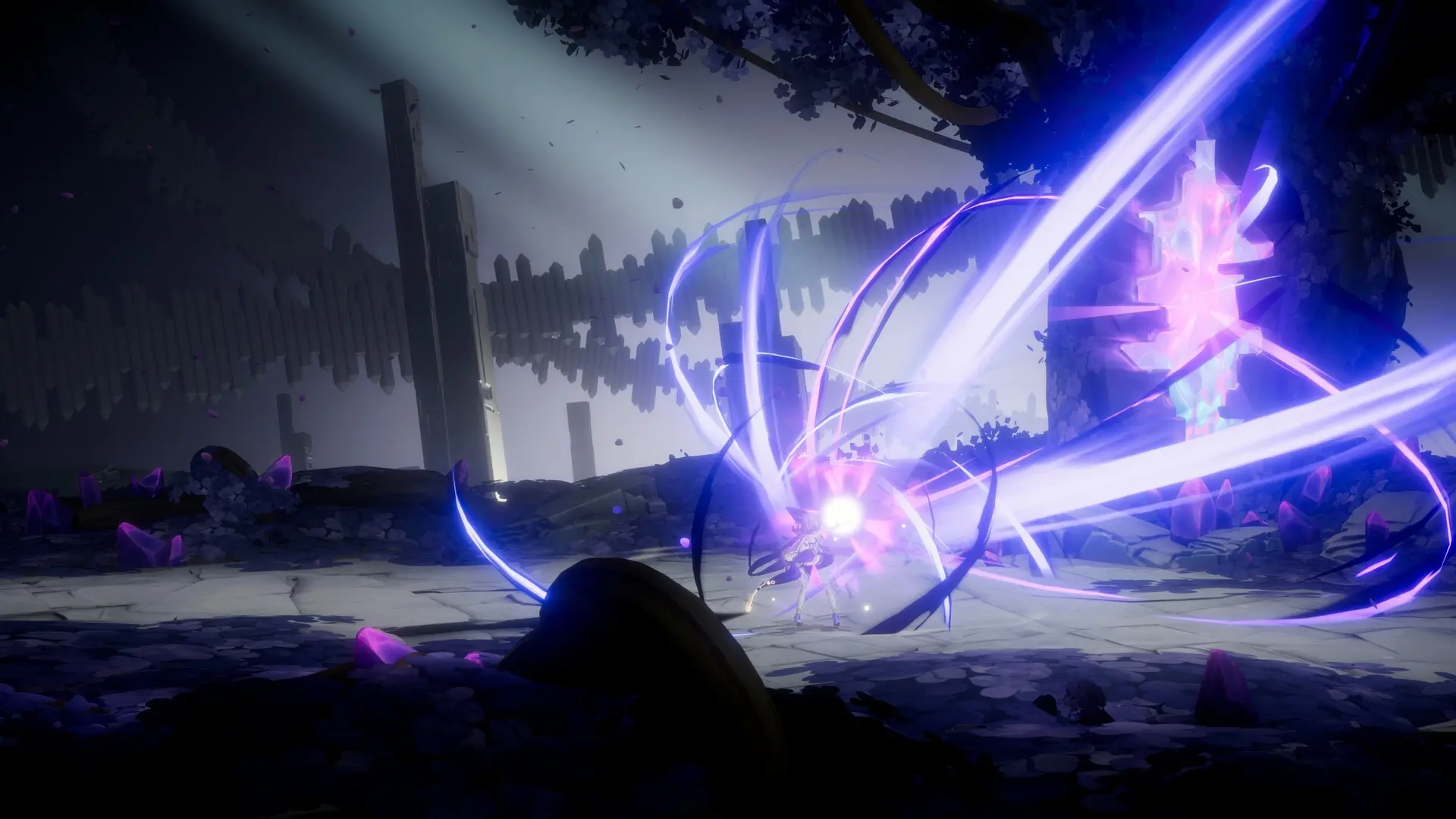 Kotama & Academy Citadel kết hợp đồ họa anime rực rỡ với nhân vật 2D sống động và môi trường 3D chi tiết