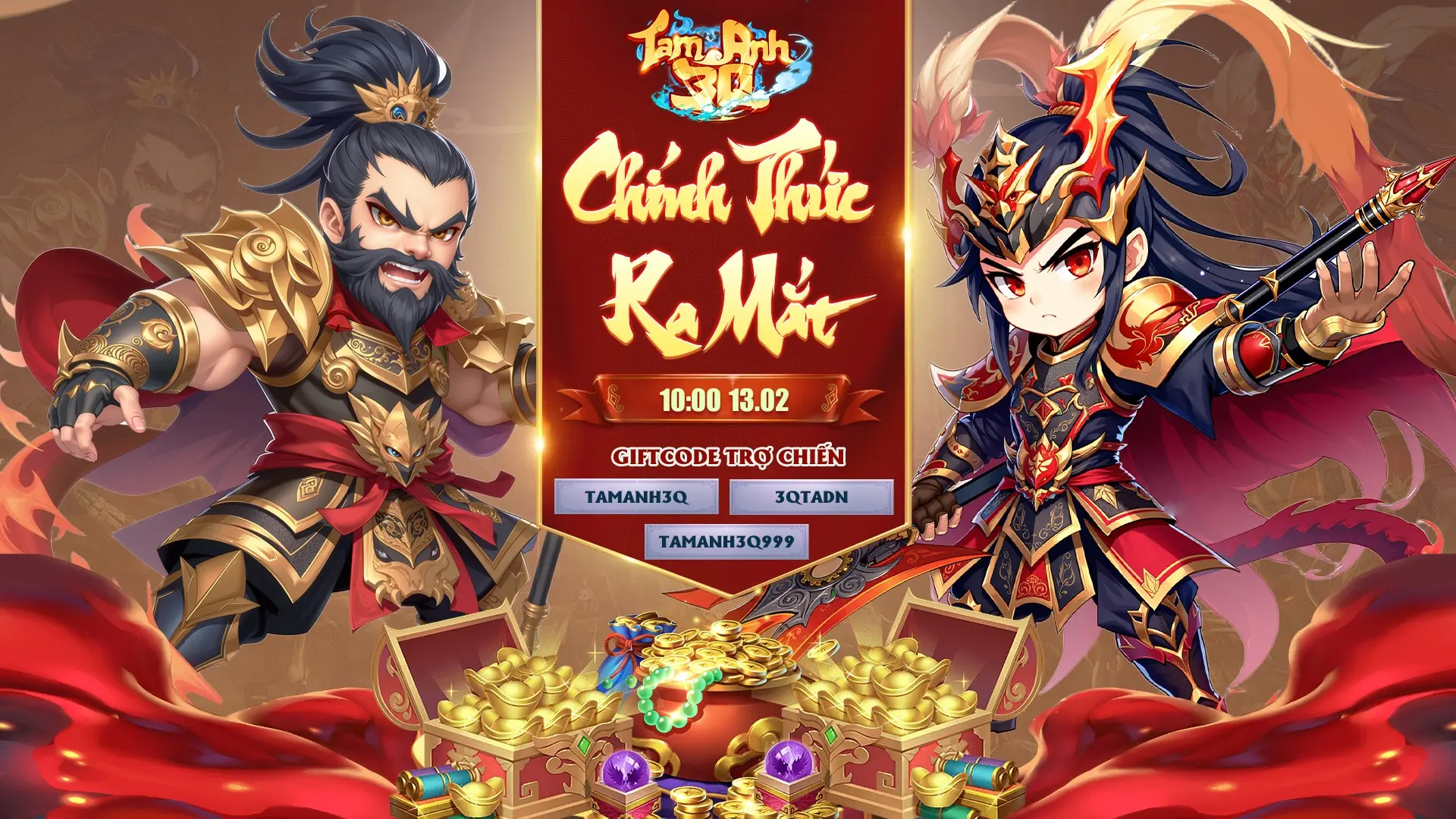 Sự kiện ra mắt tựa game Tam Anh 3Q