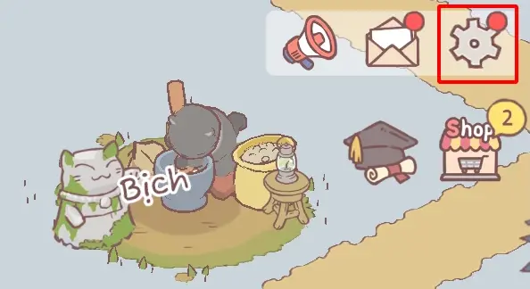 Bước 1 chọn Avatar của người chơi ngay bên trái màn hình game