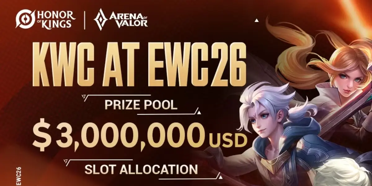 Giải đấu KWC trong khuôn khổ Esports World Cup 2026 (Ảnh: Pocket Gamer)