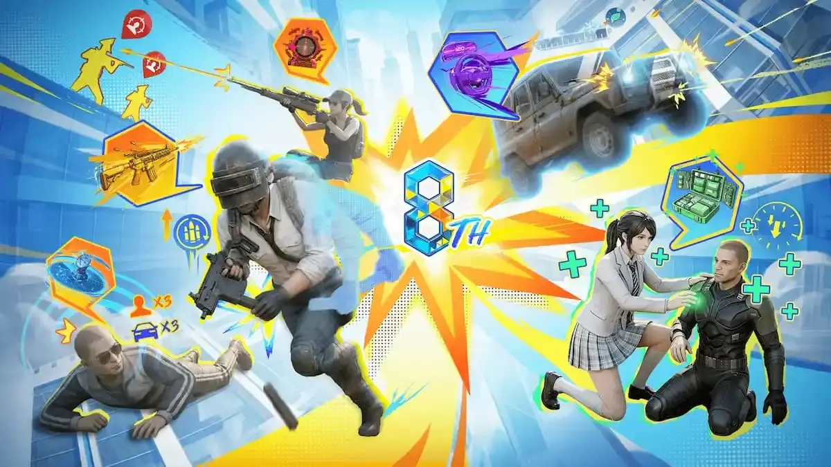 PUBG Mobile phiên bản 4.3 kỷ niệm 8 năm (Ảnh: Level Infinite)