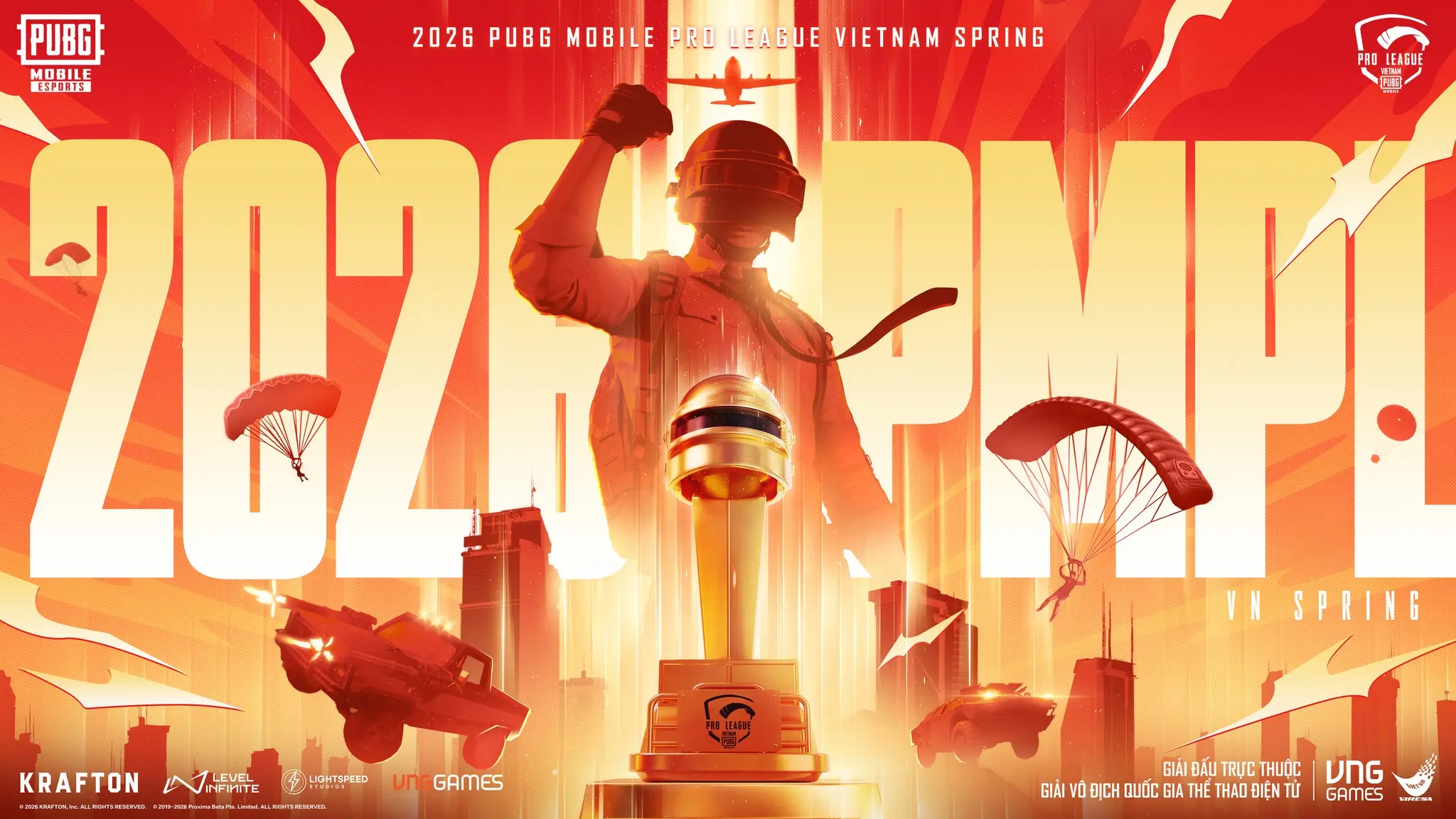 PUBG Mobile Pro League Vietnam 2026 Spring chính thức trở lại sau hai năm 1 PUBG Mobile Pro League Vietnam 2026 Spring (Ảnh: Facebook)